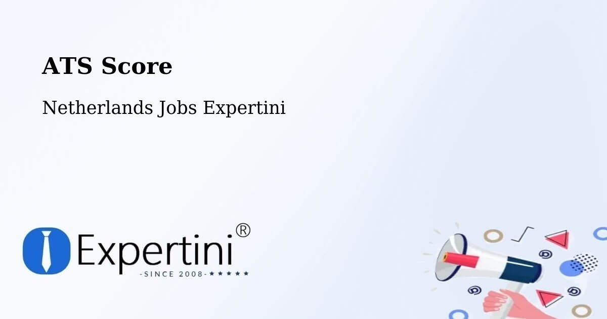 Resume ATS Score & Job Description Match Tool – Stein - Netherlands Jobs Expertini